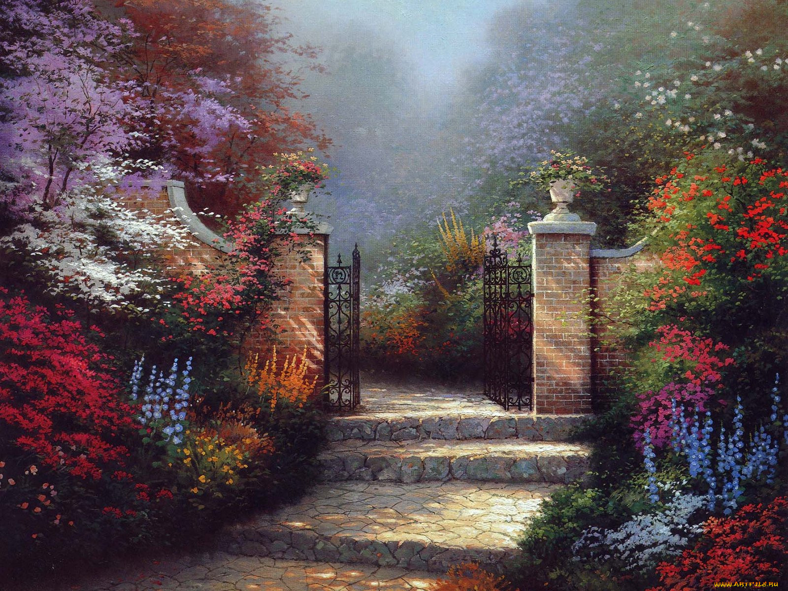 , , , thomas, kinkade